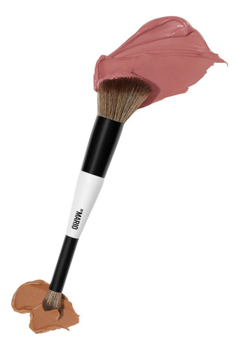 Makeup By Mario Brocha F1 Dual-ended Contour And Blush Blanco