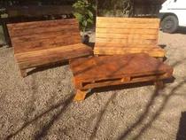 Comprar Juego De Jardín Exterior Sillones Y Mesa De Pallet