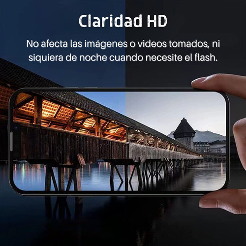 Vidrio Templado Camara Full Para iPhone 14 Plus Pro Max