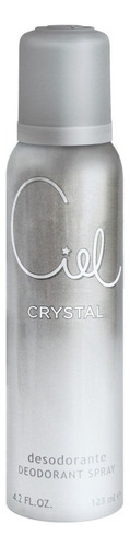 Desodorante Ciel Crystal 123ml Pack 6 Unidades