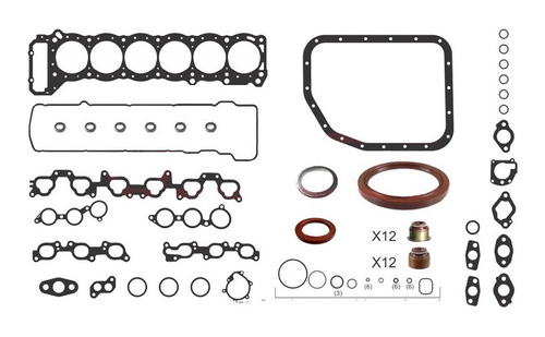 Juego De Empacaduras Toyota Land Cruiser 1fz - Fe 24v