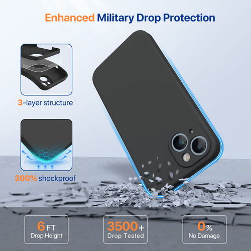 Capa De Telefone Miracase Projetada Para iPhone 14 Plus Pret