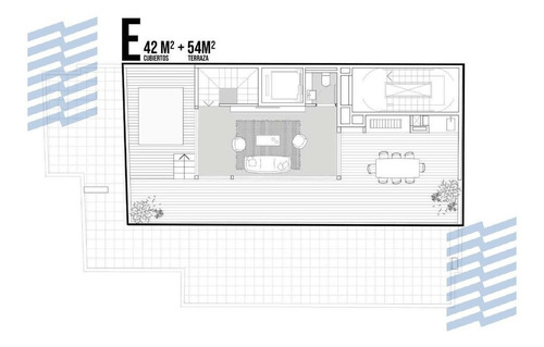 Imagen 3 de 5 de Gran Terraza Y Pileta Propia, Duplex 4 Ambientes Con Cochera