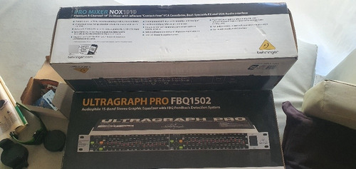 Mixer Beringher Nox 1010 Nuevo En Caja + Equ Beringher 1502