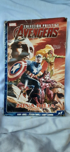 Comic Revista Marvel Zona Roja Parte 1 Colección Prestige 