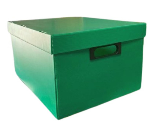 Caja De Archivo Plastica Con Tapa 45x35x25 Cf X Unidad
