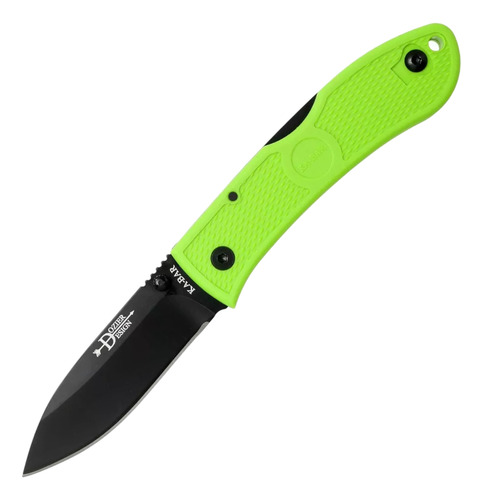 Canivete Ka-bar 4062 Dozier Zombie Green Zytel Aus 8a