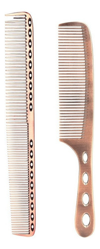 Peine Cabello Salón 2pcs Con El Barbero Profesional Escala