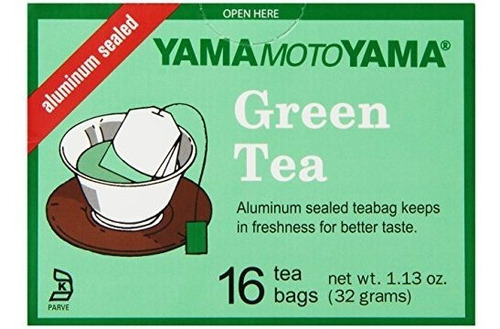Té Verde Yamamotoyama, 1.13 Oz (pack De 6)