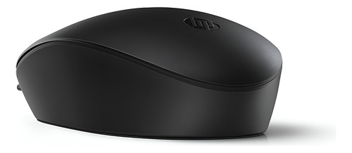 Mouse Hp 125 Alámbrico, Usb, Color Negro Negro