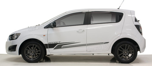 Adesivo Chevrolet Sonic Effect Faixas Kit Completo Sonc01