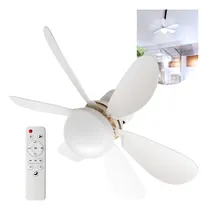 Comprar Lâmpada Ventilador De Teto E27 Com Led Ajustável Bivolt Vt02 Luz Branco 127u002F220v