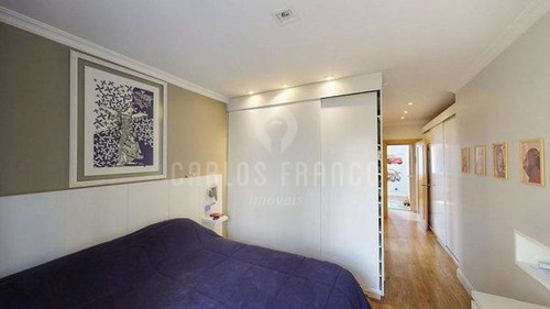 Imagem 7 de 15 de Apartamento Claro E Arejado, Com Cara De Casa, No Coração Da Vila Andrade. - Cf68004