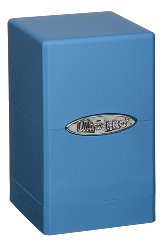 Cajas De Cubierta De Torre De Satén Azul Ultra Pro Claro