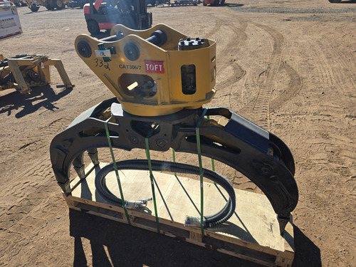 Garra Grapa Para Troncos, Se Instala En Retroexcavadora