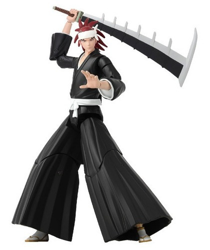 Anime Heroes Bleach Abarai Renji Figura Articulada Bandai 