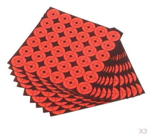 1080pcs Target Stickers Objetivo Autoadhesivo Para Naranja