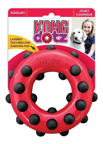 Kong Dotz Circle Large - Juguete Para Perros