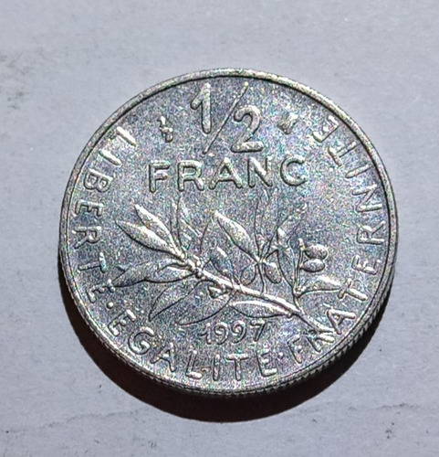 Moneda Francia 50 Céntimos De Franco