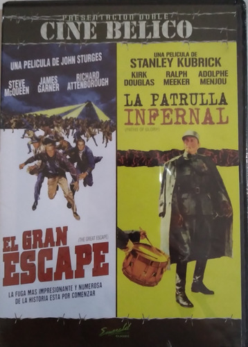 El Gran Escape Y La Patrulla Infernal - Dvd - Original 