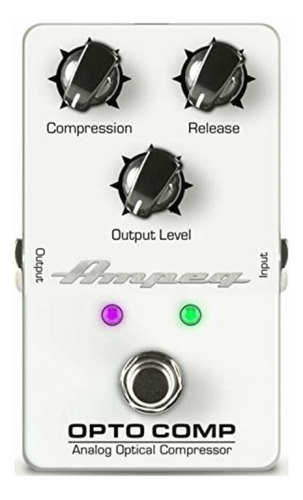 Ampeg Opto Comp Pedal De Compresor Óptico