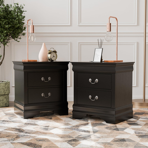 Furniture Of America Arabella Juego De 2 Mesitas De Noche