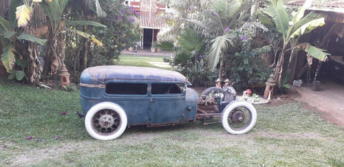 Ford Tudor 1929 Ratrod Teto Rebaixado Hotrod Motor 4 Cilindr