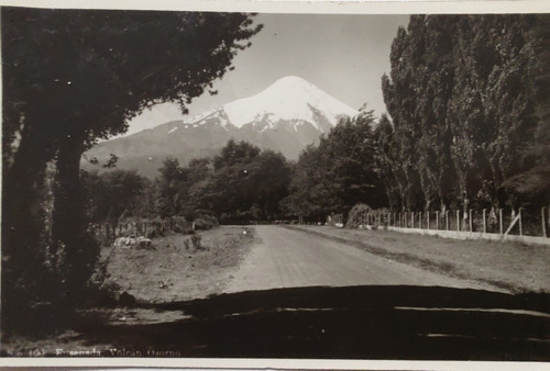 Antigua Postal De Chile Ensenada Volcan Osorno (ff19