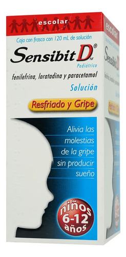 Sensibit D Nf Pediátrico Solución, 1 Frasco 120 Ml