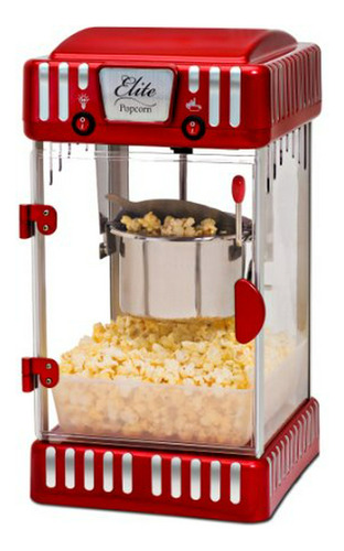 Máquina De Palomitas De Maíz Elite Gourmet Epm-250, Estilo R