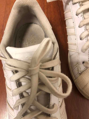 adidas Súperstar N 39 ( Us N7) Blancas Usadas