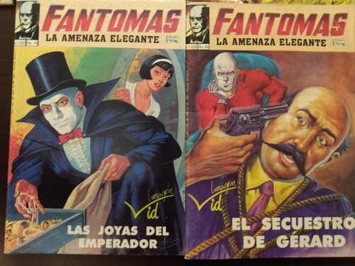 Fantomas La Amenaza Elegante Num. 41 Al 50 (Usado)