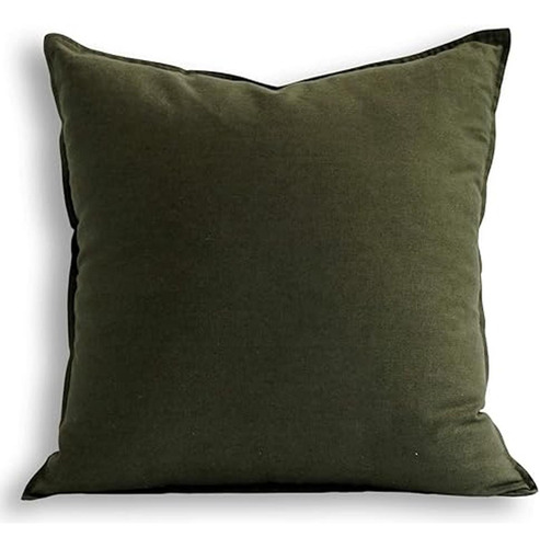 Jeanerlor - Funda De Almohada Especial De Lino Y Algodón