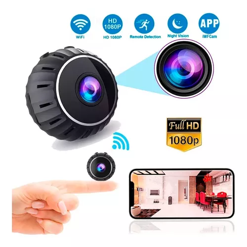 Mini Camara Espia Wifi 1080p 24hrs De Grabación SEISA