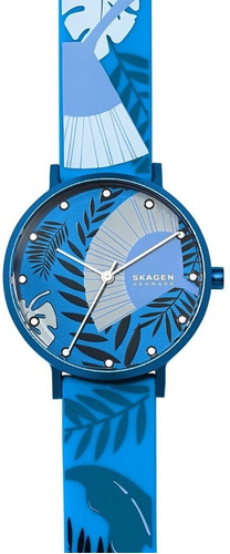 Reloj Skagen Silicona Azul Moderno Agente Oficial Skw2860