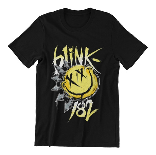 Polera Unisex Blink 182 Lollapalooza 2023 Pop Punk Estampado