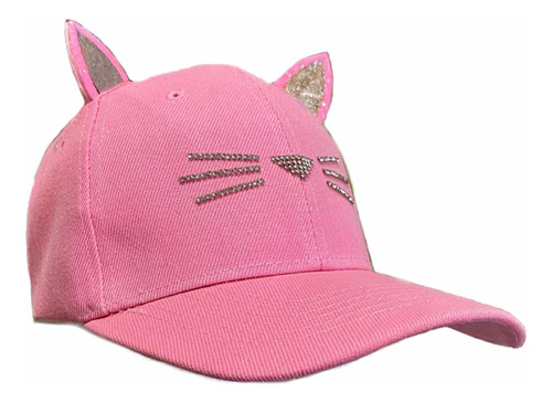 Gorra De Gato Con Orejas Y Diamantes De Imitación Moda Brill