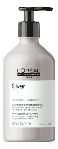 Shampoo Silver Serie Expert X500ml L'oréal Professionnel