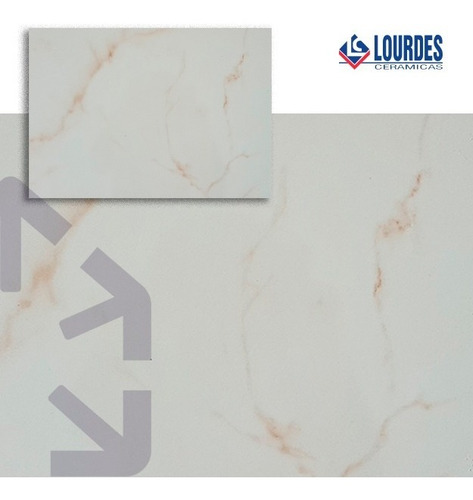 Cerámica Lourdes 25x35 Glaciar Beige 1° Calidad - Por M2