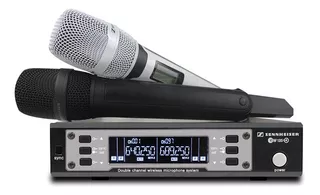 Microfone Profissional Sem Fio Sennheiser Ew135 G4 Cor Preto/Branco