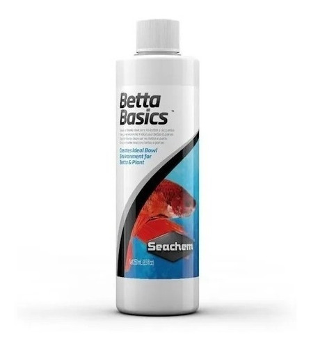 Seachem Betta Basic 250ml Acondicionador Buffer 7 Betta