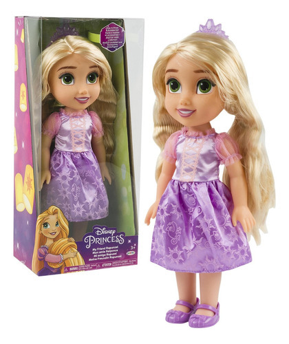 Muñeca Disney Princess Mi Amiga Rapunzel Jakks 30 Cm