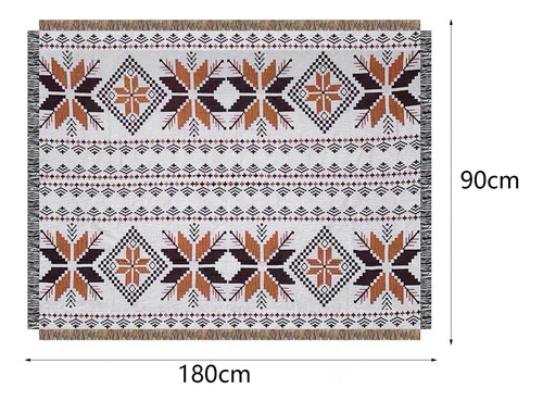 Manta Bohemia, Manta De Picnic, Alfombra De Viaje 90cmx180cm