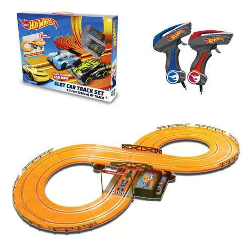 Pista de Corrida Hot Wheels 286cm Com 2 Carrinhos - Multikids - Amazing  Baby's - A loja número #1 de bebê.