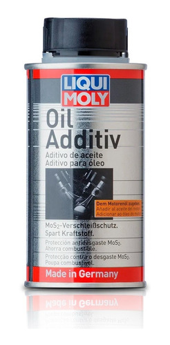 Aditivo Antifricción Antidesgaste ( Oil Additiv) Liqui Moly 
