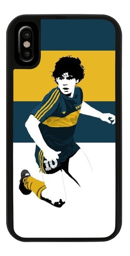 Funda Uso Rudo Tpu Para iPhone Maradona Futbol Argentino
