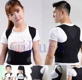 Imagen 2 de 6 de Espaldar Corrector Babaka Para Dorsal Y Lumbar Niños Adultos