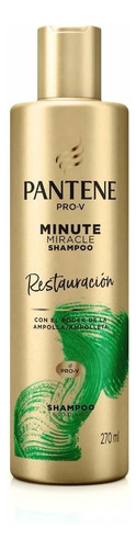Shampoo Pantene 3 Minute Miracle Restauración 270ml