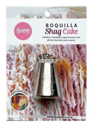 Imagen 6 de 8 de Boquilla 235 Shag Cake Parpen