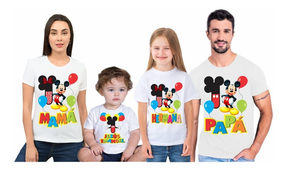 transmisión Turista mineral Playera Mickey Mouse Personalizada | MercadoLibre 📦